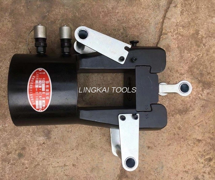Hydraulický kompresor s motorizovaným čerpadlem pro navlékání nářadí