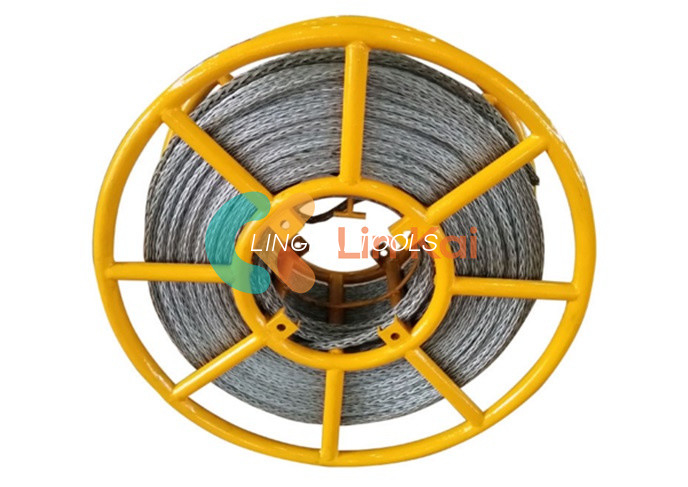 22mm vodicí lano proti kroucení pro navlékání čtyř vodičů na přenosové lince