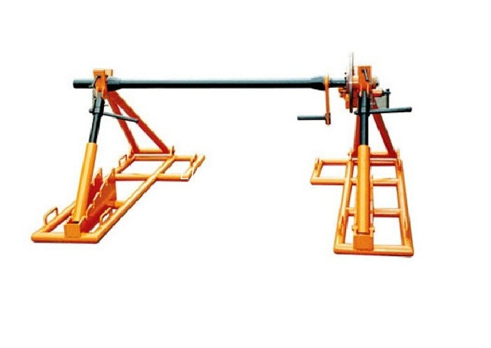 Zvedací zvedáky pro navlékání kabelu bubnu, 7T zvedák hydraulického kabelu s motorem
