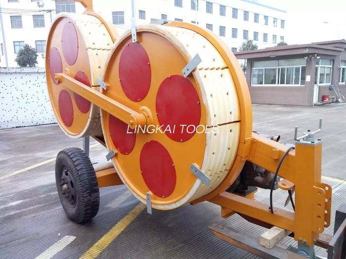 Lanová lana Hydraulické napínací zařízení s MC Nylon Bull Wheel