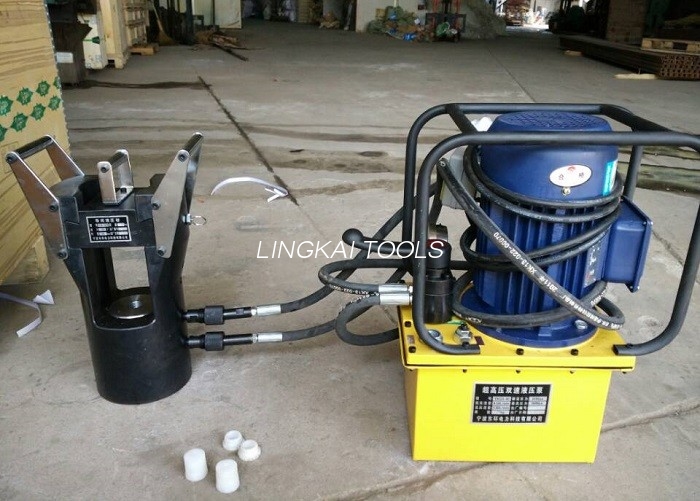 ISO Standardní hydraulický lisovací nástroj 800 barů s elektrickým motorem Typ hydraulického čerpadla