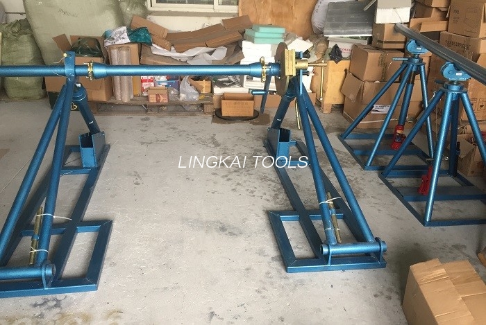70 KN Underground Cable Tools Mechanický kabelový zvedák bubnu pro konstrukci strun