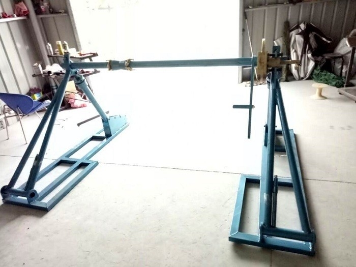 50 KN Jmenovité zatížení Mechanický Tahový stojan na kabely pro uvolnění drátu