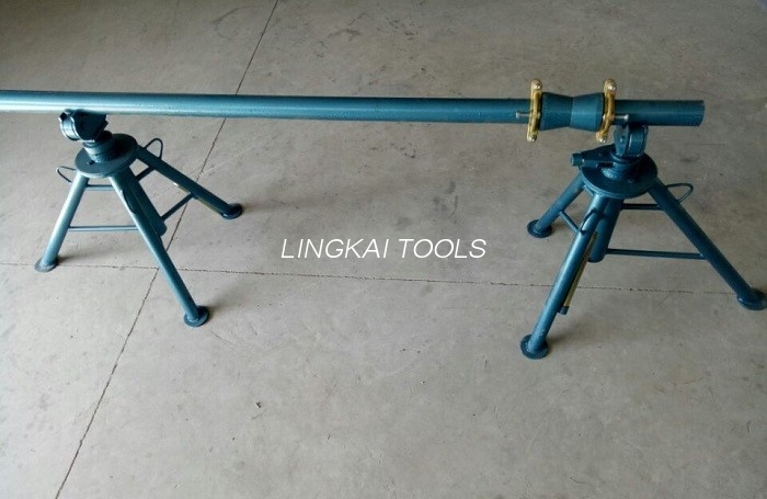 Přizpůsobené nástroje pro tahání elektrického kabelu Jednoduchá cívka Výplatní stojan Mechanický kabel 1–5 tun se šroubovacím trnem