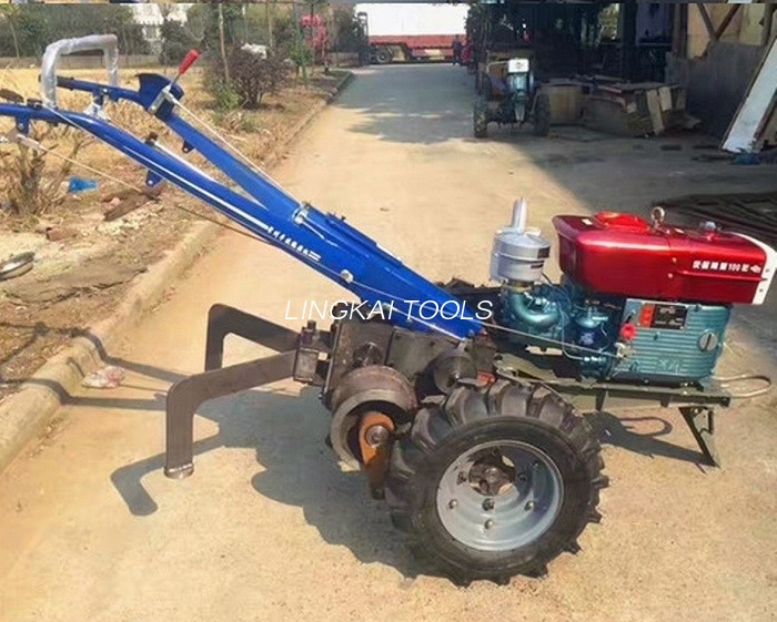 Dvoukolový kráčivý traktor kabelový tažný stroj pro kabel tahání drátěného lana ruční traktor