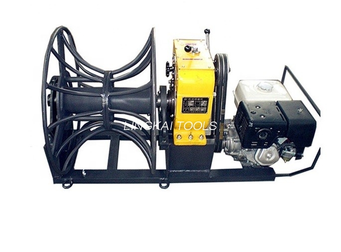 Lanový naviják s převodovkou / 2 tunový naviják s benzinovým motorem