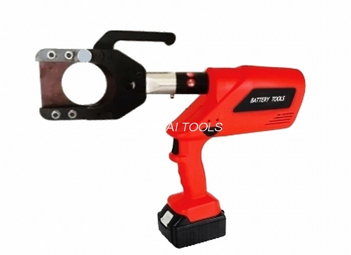 Motorizované hydraulické nůžky na kabely , akumulátorové nůžky na kabely pro řezání Max 85 mm kabelu