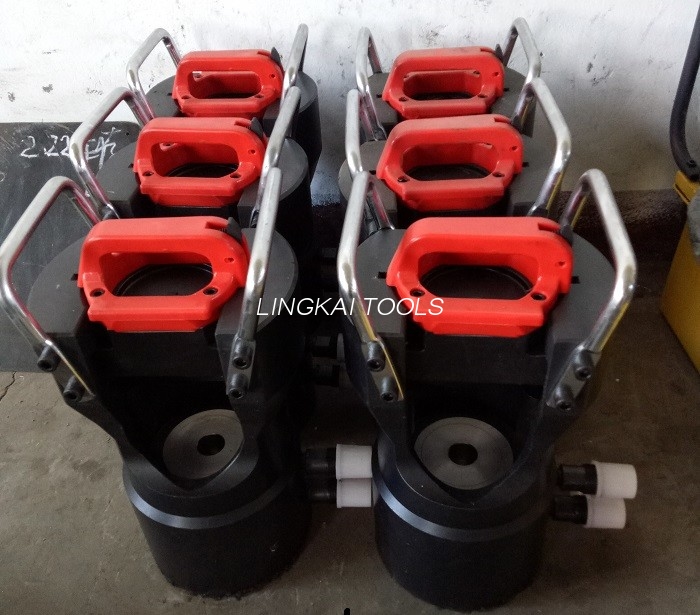Nástroje na navlékání vedení hydraulického kompresoru pro spojování vodičů