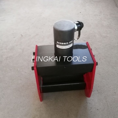 Hydraulický ohýbač přípojnic o výšce 340 mm 170 kN ohýbací síla pro Cu / Al plech